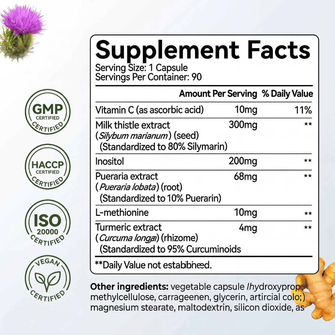 BellyVia™ Milk Thistle - For Your Daily Bloating Support