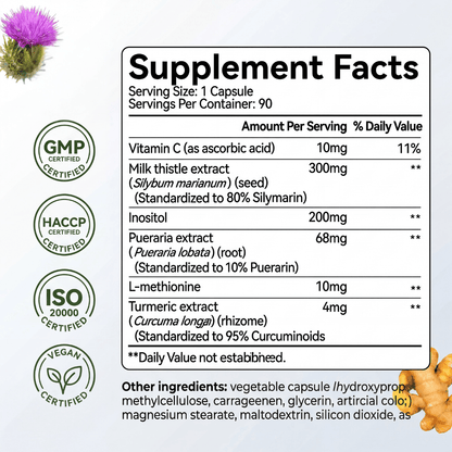 BellyVia™ Milk Thistle - For Your Daily Bloating Support