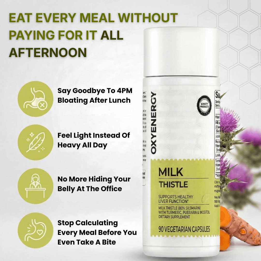 BellyVia™ Milk Thistle - For Your Daily Bloating Support