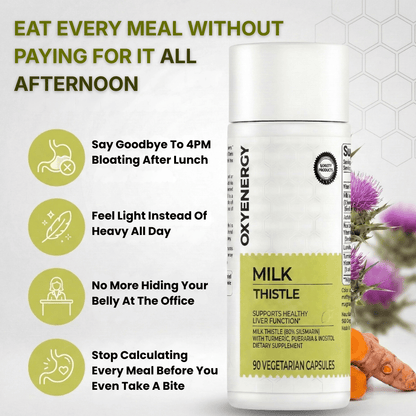 BellyVia™ Milk Thistle - For Your Daily Bloating Support