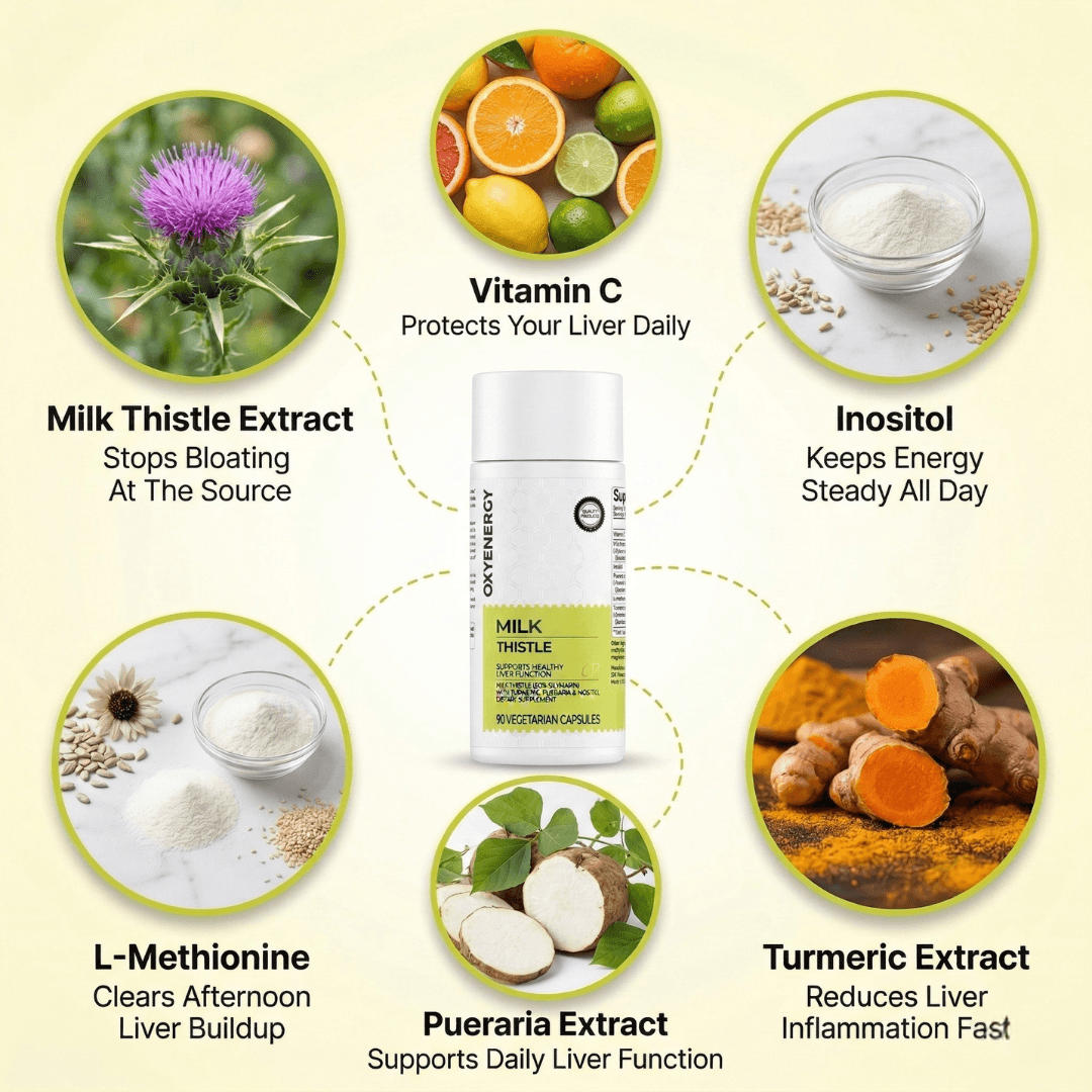 BellyVia™ Milk Thistle - For Your Daily Bloating Support